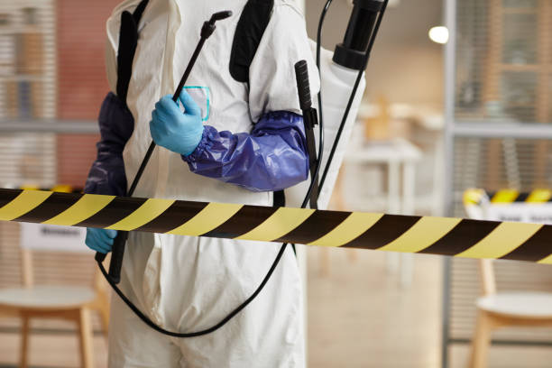 Professional Hoarding Cleanup technician working in Fayetteville, AR